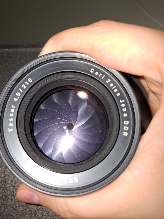 Obiektyw Carl Zeiss Jena DDR Tessar 210mm 1:4,5