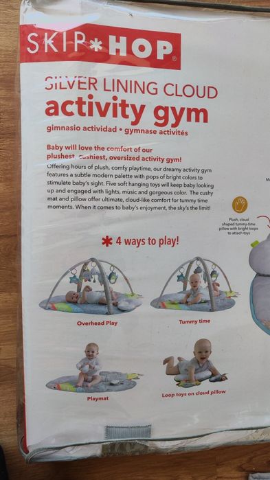 Ginásio de atividades silver lining cloud