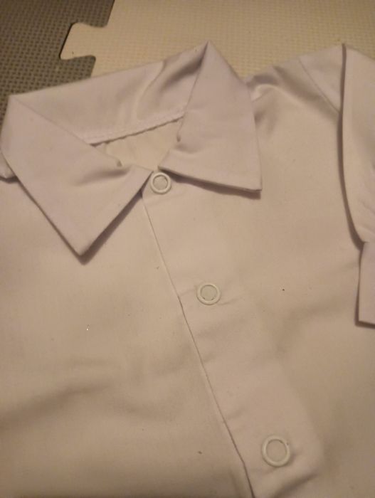 Komplet do chrztu dla chłopca. r.62 elegancki zestaw