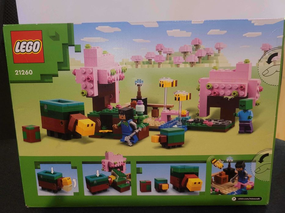 LEGO Minecraft 21260 Wiśniowy ogród – nowy