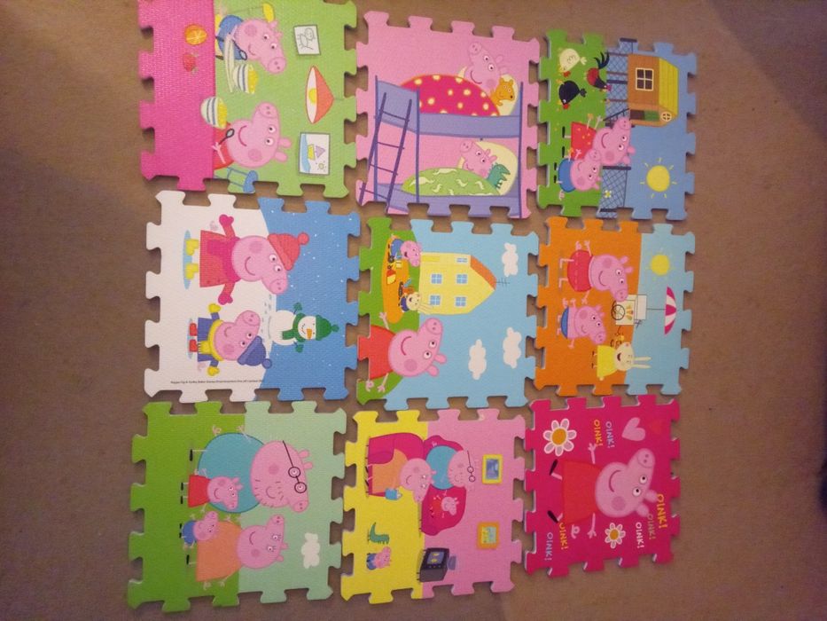 Детский настил-коврик и набор LOL