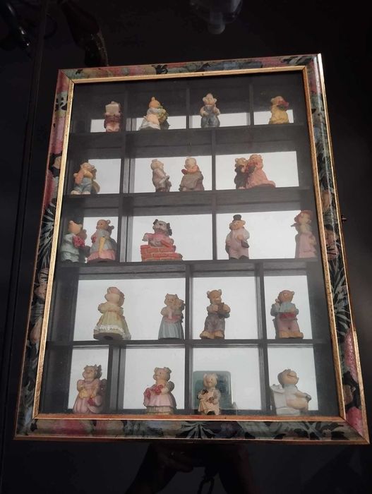 Vitrine Vintage + recheio