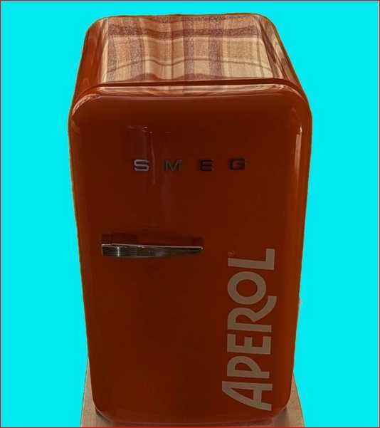 lodowka smeg FAB5RDAPO6 - APEROL - edycja limitowana