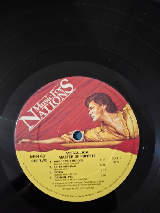 Metallica – Master of Puppets (Vinil LP)