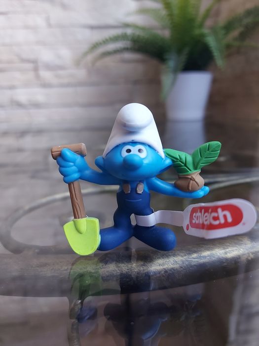 Smerf ogrodnik figurka kolekcjonerska Smurfs Schleich 5.5 cm