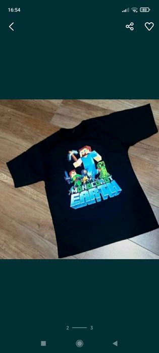 T-shirt Minecraft 146 NOWY
