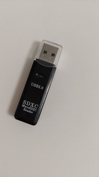 Картрідер зовнішній USB 2.0 micro CD та micro SDHC