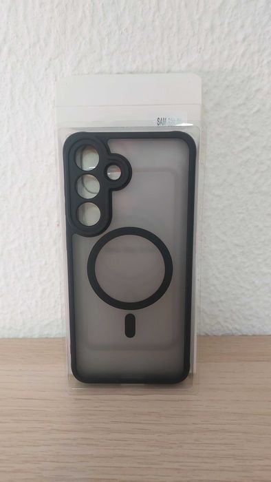 Capa Full Matte Mag para Samsung Galaxy S26 FE – Preta