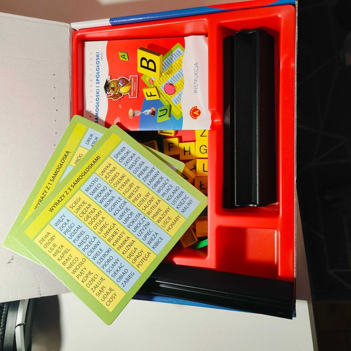 Gra samogłoski i spółgłoski