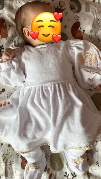 Одяг для хрещення дівчинки