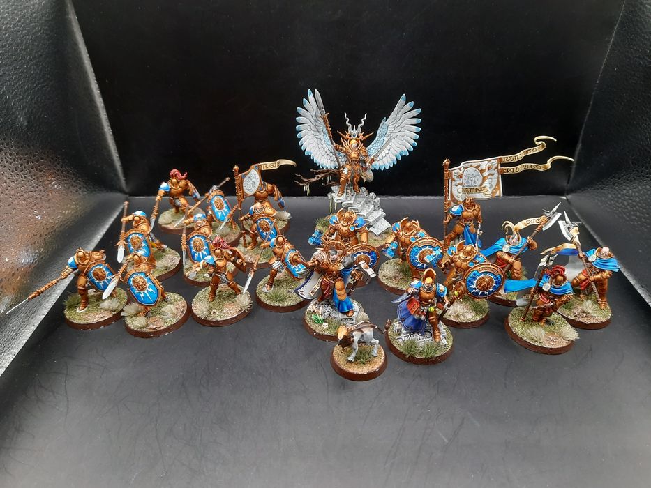 Warhammer Age of Sigmar Stormcast Eternals Pomalowana Armia