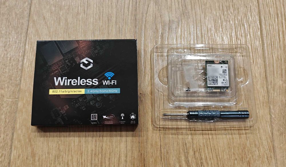 Karta Sieciowa (adapter) INTEL BE200 (BE200NGW) WiFi 7 + Bluetooth 5.4