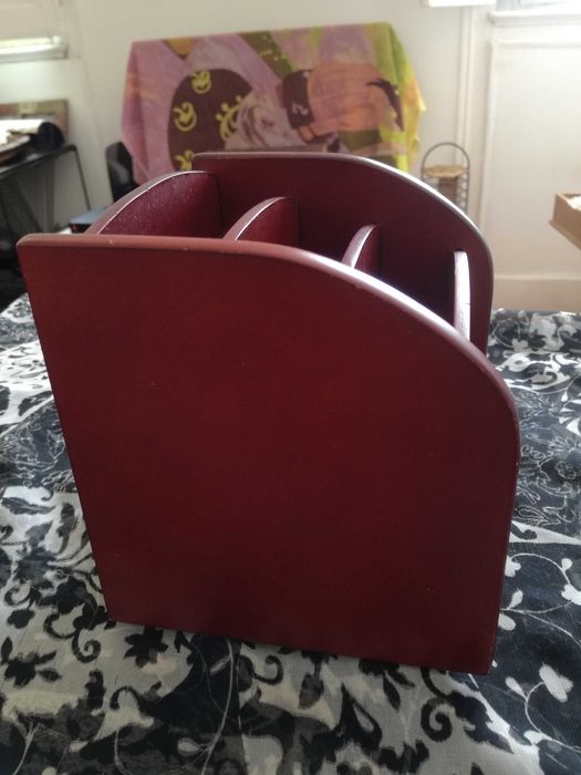 Organizador/Suporte em madeira para Escritório/Sala