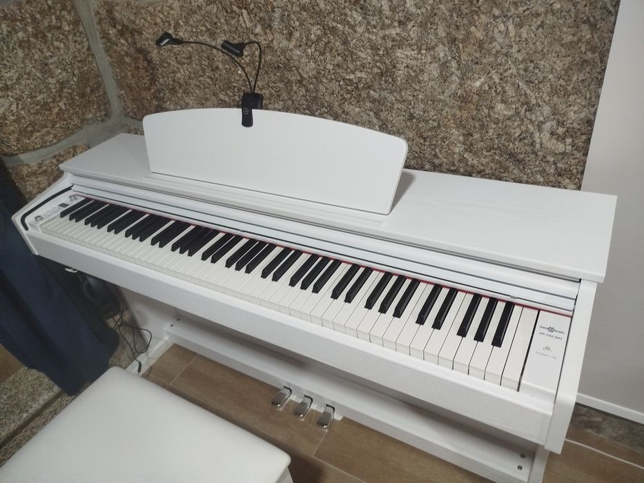 DP-10X Piano Digital Gear4music + Pacote com Banco
