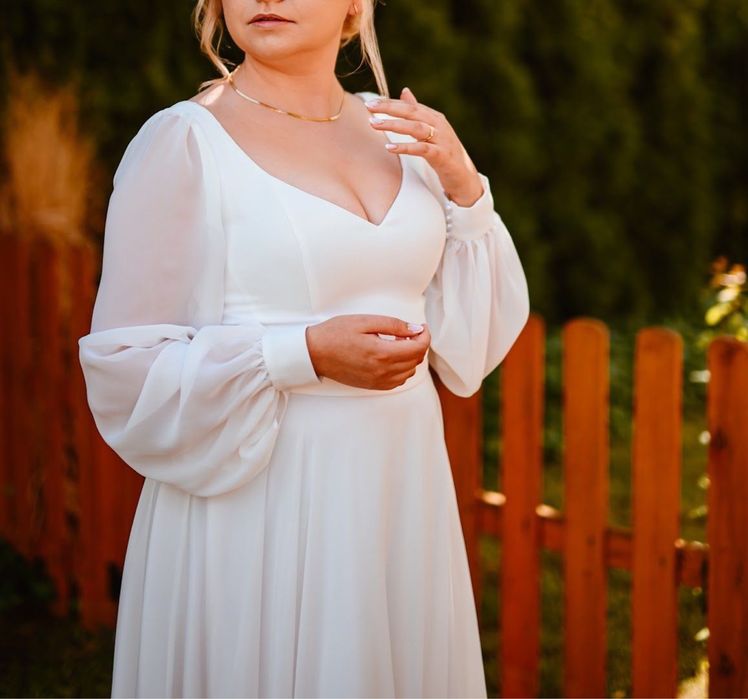 Suknia ślubna r. 38