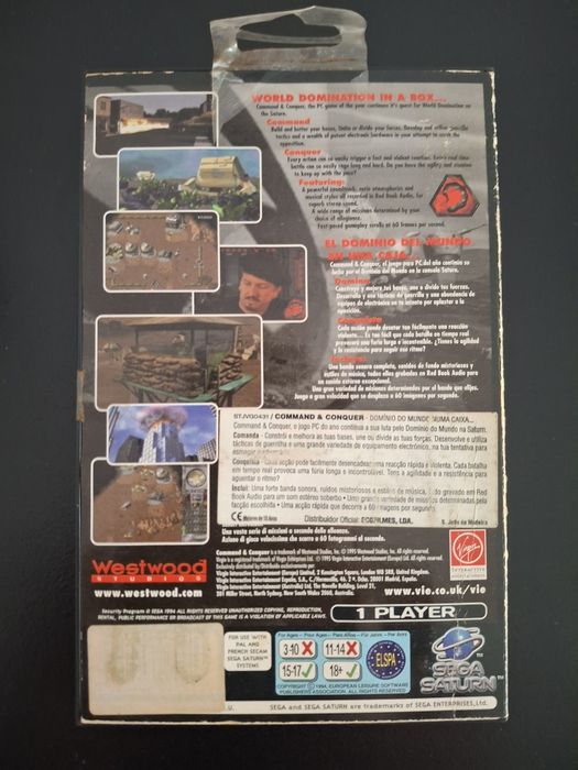 Command Conquer (Sega Saturn)