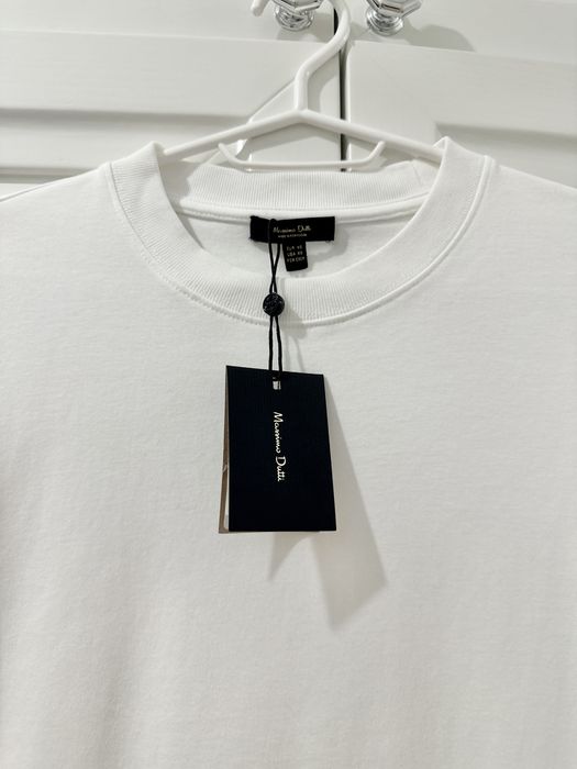 Massimo Dutti футболка XS/S оверсайз, нова, щільна бавовна, бавовняна