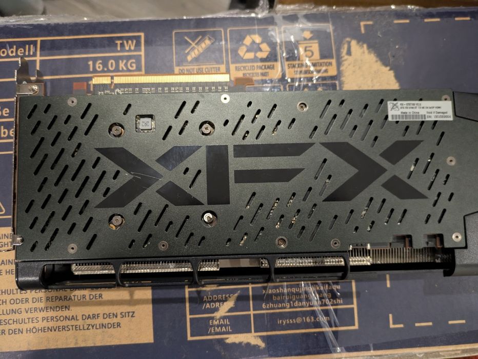 AMD RX 5700 *avariada*
