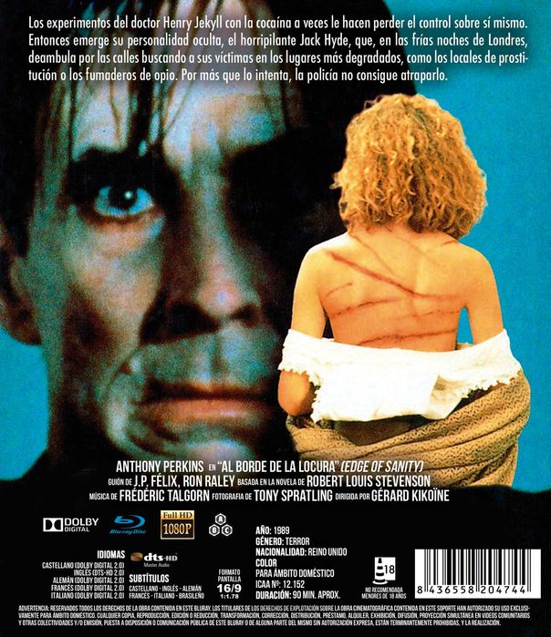 Al Borde de la Locura/À Beira da Loucura (Blu-Ray)-Legendado em Brasileiro