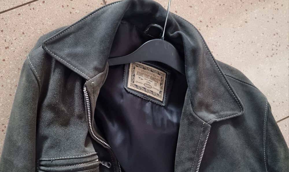 Americanos kurtka męska skórzana