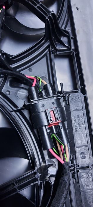 Wentylatory vw passat 2.0tdi b8