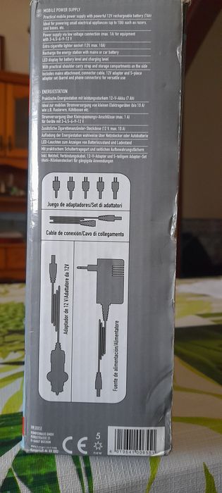 Acumulador de Energia  Eléctrica Portátil