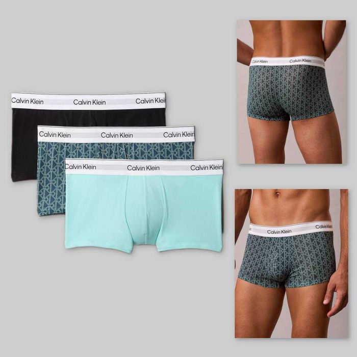 Чоловічі труси боксери Calvin Klein набір з 3 штук