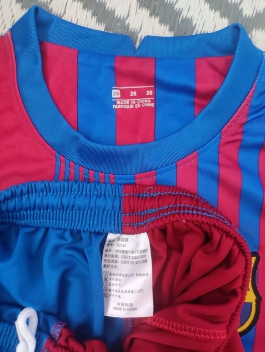 Strój piłkarski FC Barcelona Griezmann 7 dobry na rozmiar 146-164
