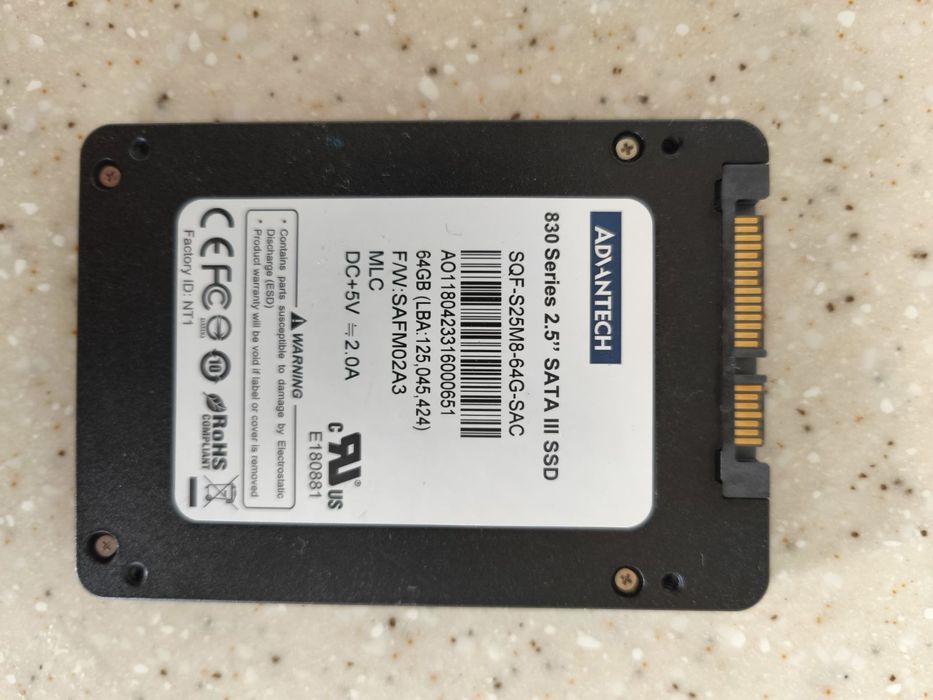 Жеский диск (SSD)Advantech SQFlash 830