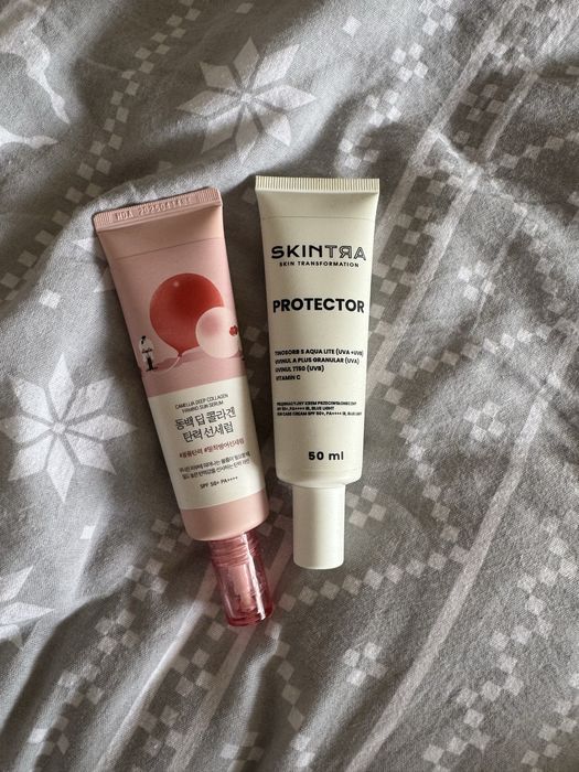 Сонцезахисний крем Round Lab/ Skintra