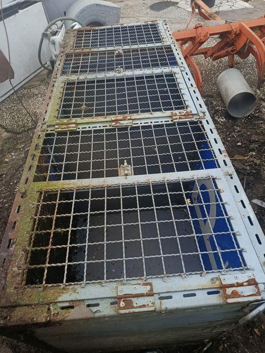 Gaiola transporte cães de caça – 4 compartimentos