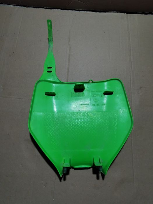 Kawasaki kx 125 osłona tablica na numer startowy owiewka panel