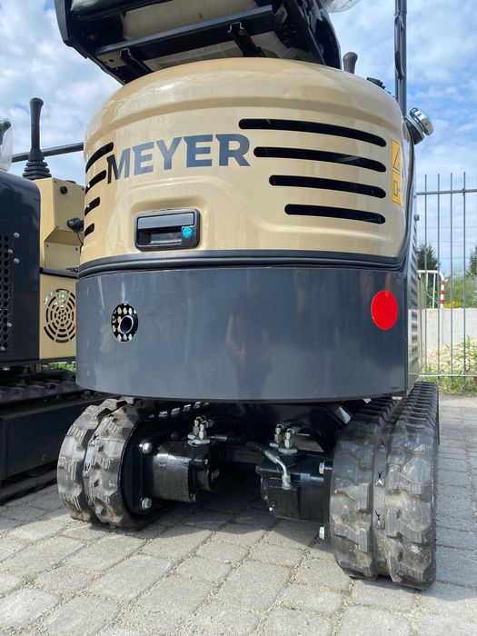 Minikoparka gąsienicowa MEYER X1000 skrętne ramię, 3 łyżki w cenie