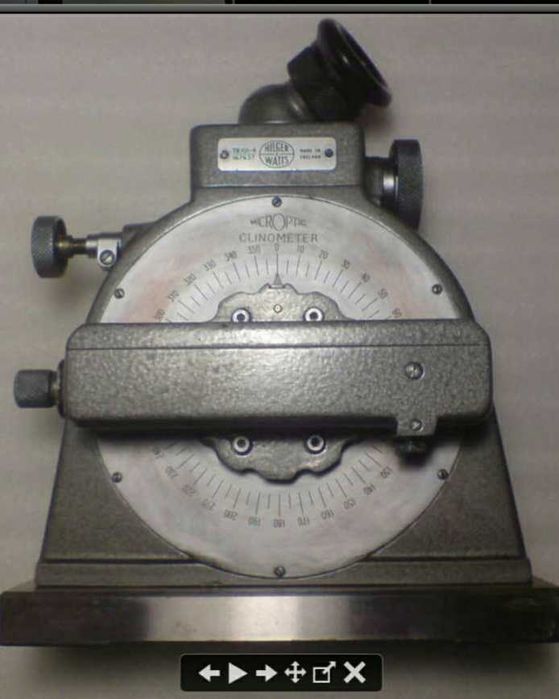 клинометр Hilger & Watts меры