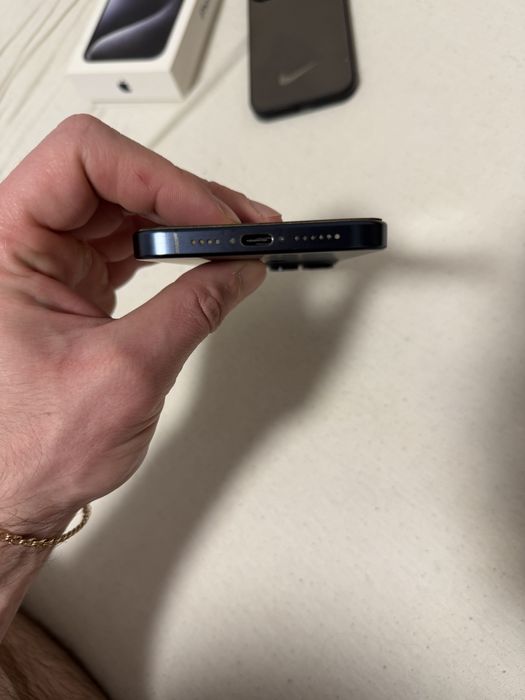 Iphone 15 pro max 256gb battery 89% box+ neverlock