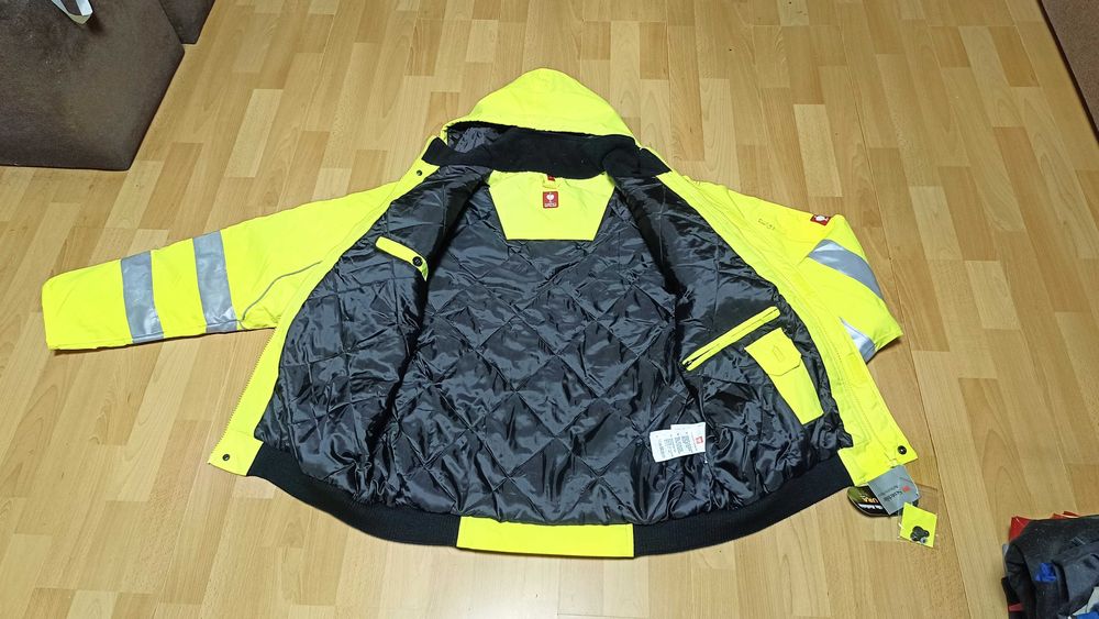 Ocieplana kurtka ostrzegawcza ENGELBERT STRAUSS IMAGE r.XL nowa ideał