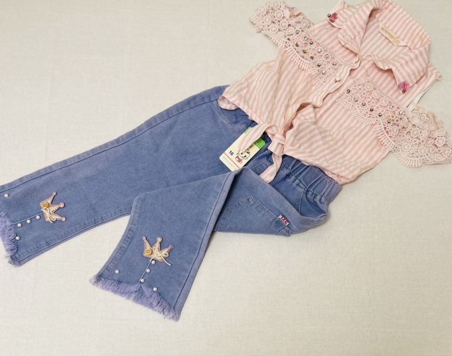 Джинсові штани,брюки,детская одежда,джинсы дисней