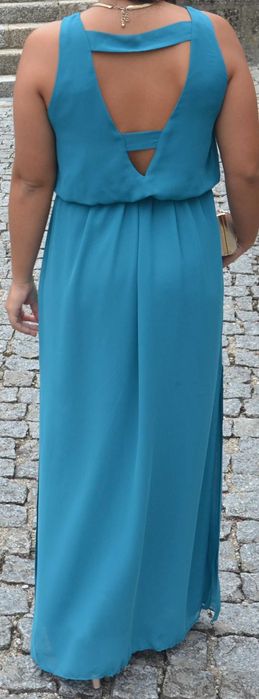 Vestido comprido -  ZARA