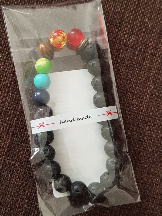 Pulseira pedras cristais 7 chakras * vários modelos