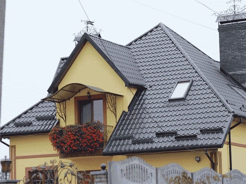 Металочерепиця, профнастил,  блок-хаус,  комплектуючі до них