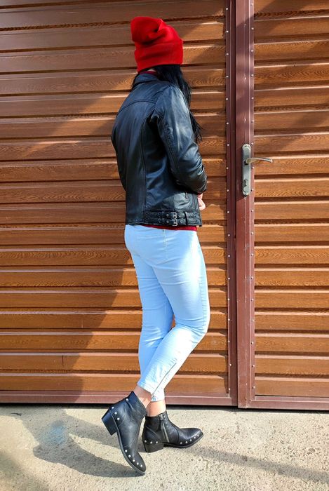 Стильні шкіряні напівчоботи черевики  Manila Grace, Італія оригінал