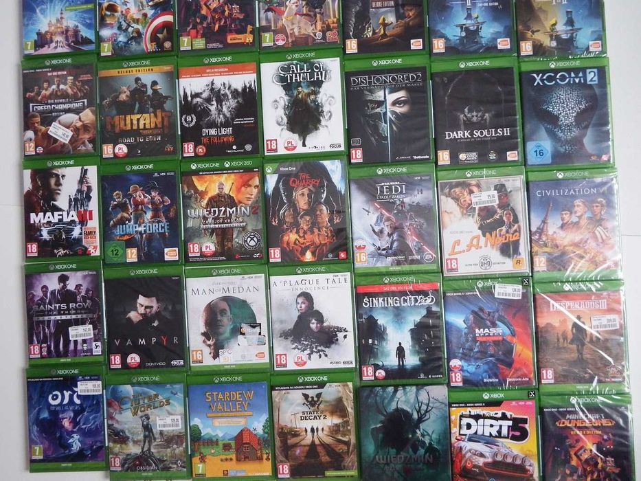 XBOX ONE / XBOX SERIES X gry dla DZIECI i nie TYLKO zobacz !