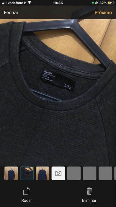 Camisola preta da Bershka