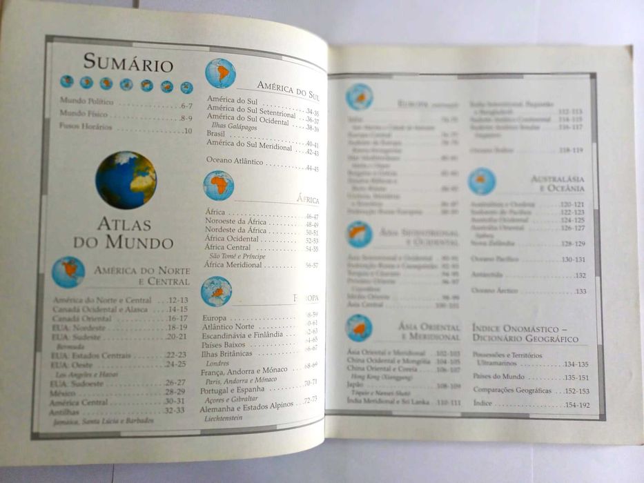 Grande Atlas geográfico Dorling Kindersley, Editora Civilização 2004