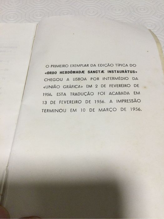 1 edição 1956  Novos Ritos e Textos da Semana Santa