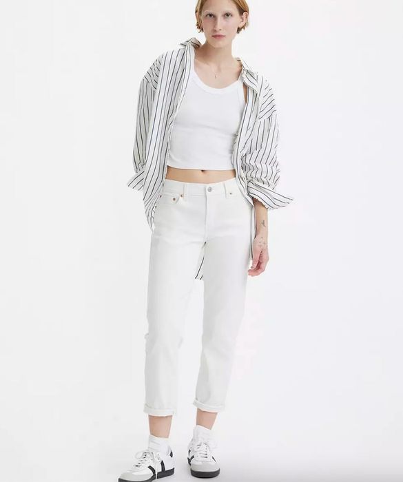 Білі джинси Левіс бойфренд. Нові. Оригінал США