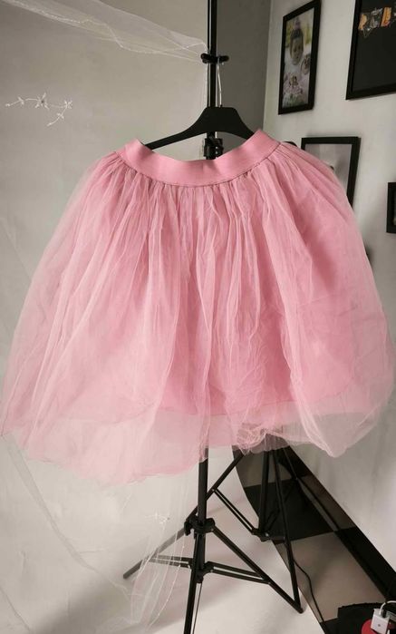 Saia tule rosa S M L