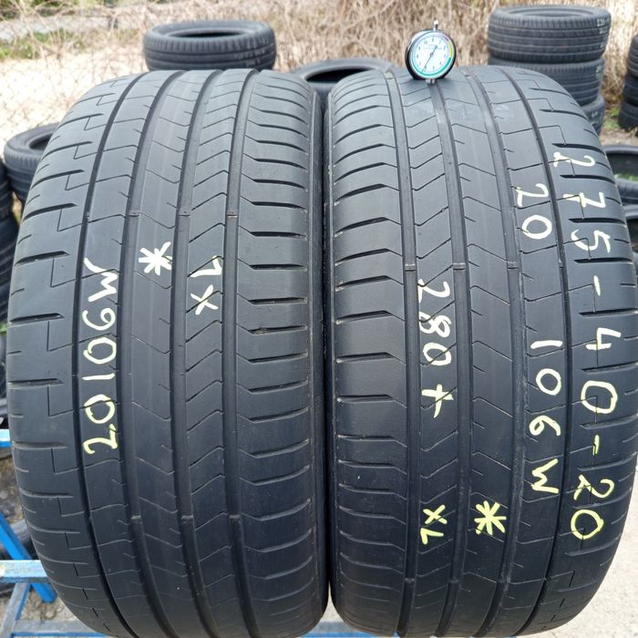 2x 275/40r20 Pirelli PZero