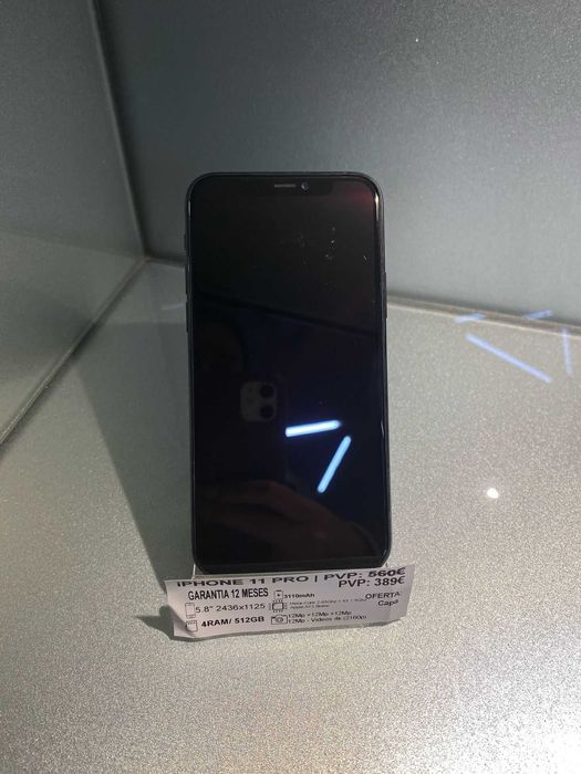 iPhone 11 Pro Cinzento Sideral