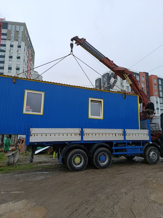 Манипулятор маніпулятор вагончик кран бытовка блоки кольца крышки фбс